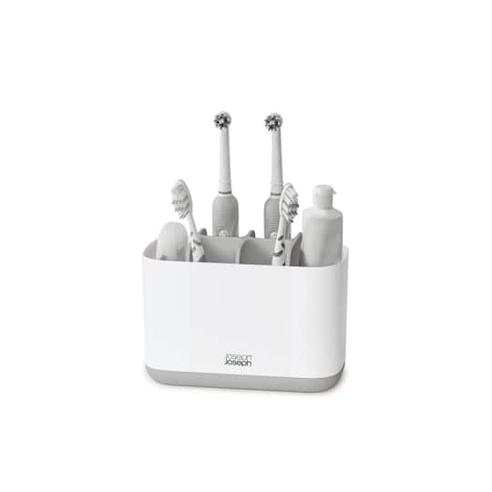 Joseph Joseph EasyStore Toothbrush Caddy Large - Grey/White